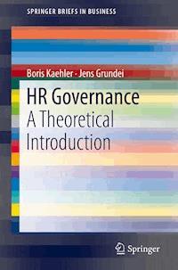 HR Governance - Boris Kaehler - E-Book