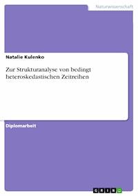 Zur Strukturanalyse von bedingt heteroskedastischen Zeitreihen - Natalie Kulenko - E-Book