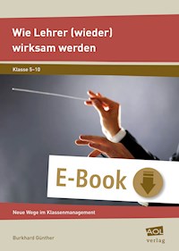 Wie Lehrer (wieder) wirksam werden - Burkhard Günther - E-Book