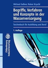 Begriffe, Verfahren und Konzepte in der Wasserversorgung - Michael Gaßner - E-Book