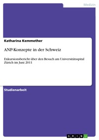 ANP-Konzepte in der Schweiz - Katharina Kemmether - E-Book