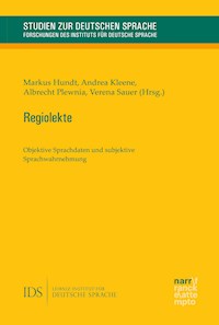 Regiolekte -  - E-Book