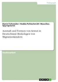 Ausmaß und Formen von Armut in Deutschland. Risikolagen von Migrantenkindern - Daniel Schneider - E-Book