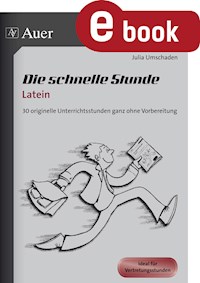 Die schnelle Stunde Latein - Julia Umschaden - E-Book