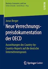Neue Verrechnungspreisdokumentation der OECD - Jonas Berger - E-Book