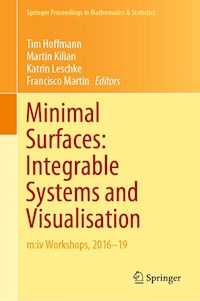 Minimal Surfaces: Integrable Systems and Visualisation -  - E-Book