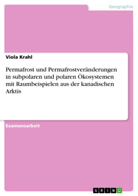 Permafrost und Permafrostveränderungen in subpolaren und polaren Ökosystemen mit Raumbeispielen aus der kanadischen Arktis - Viola Krahl - E-Book