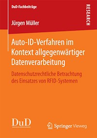 Auto-ID-Verfahren im Kontext allgegenwärtiger Datenverarbeitung - Jürgen Müller - E-Book