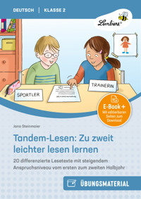 Tandem-Lesen: Zu zweit leichter lesen lernen - Jana Steinmaier - E-Book