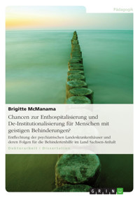 Chancen zur Enthospitalisierung und De-Institutionalisierung für Menschen mit geistigen Behinderungen? - Brigitte McManama - E-Book