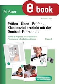 Prüfen - Üben - Prüfen mit der Deutschfahrschule 3 - Martina Knipp - E-Book