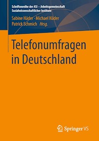 Telefonumfragen in Deutschland -  - E-Book