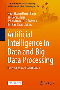 Artificial Intelligence in Data and Big Data Processing -  - E-Book