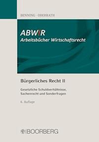 Bürgerliches Recht II - Axel Benning - E-Book