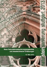 Natursteinsanierung Stuttgart 2013. -  - E-Book