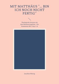 Mit Matthäus "... bin ich noch nicht fertig" - Joachim Nötzig - E-Book