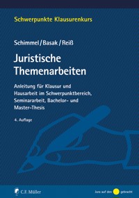 Juristische Themenarbeiten - Roland Schimmel - E-Book