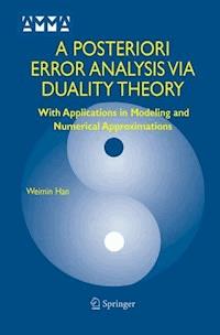 A Posteriori Error Analysis Via Duality Theory - Weimin Han - E-Book