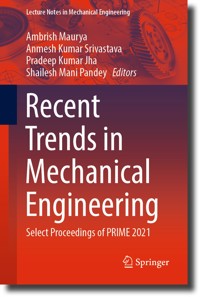 Recent Trends in Mechanical Engineering -  - E-Book