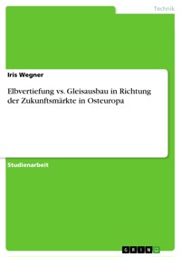 Elbvertiefung vs. Gleisausbau in Richtung der Zukunftsmärkte in Osteuropa - Iris Wegner - E-Book