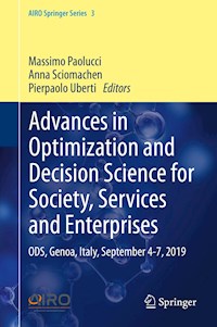 Advances in Optimization and Decision Science for Society, Services and Enterprises -  - E-Book