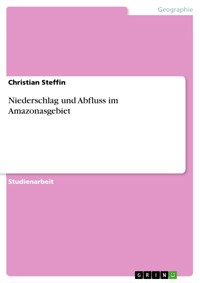 Niederschlag und Abfluss im Amazonasgebiet - Christian Steffin - E-Book