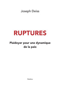 Ruptures - Joseph Deiss - E-Book