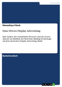 Data Driven Display Advertising - Himashiya Fösch - E-Book