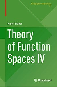 Theory of Function Spaces IV - Hans Triebel - E-Book