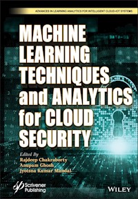 Machine Learning Techniques and Analytics for Cloud Security -  - E-Book