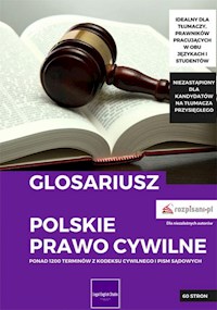 Glosariusz. Polskie prawo cywilne - " " =SUBSTITUTE(D34 - E-Book