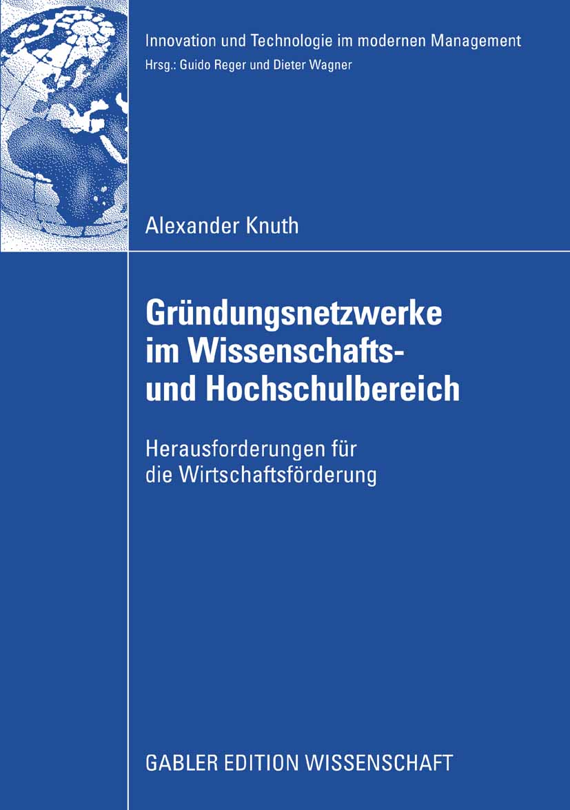 Gründungsnetzwerke im Wissenschafts- und Hochschulbereich - Alexander Knuth - E-Book