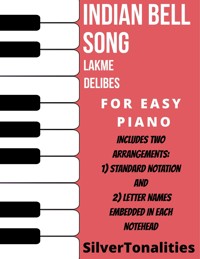 Indian Bell Song Lakme Easy Piano Sheet Music Combo - SilverTonalities - E-Book