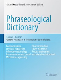 Phraseological Dictionary English - German - Roland Kraus - E-Book