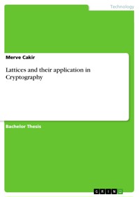 Lattices and their application in Cryptography - Merve Cakir - E-Book
