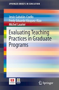 Evaluating Teaching Practices in Graduate Programs - Jesús Gabalán-Coello - E-Book