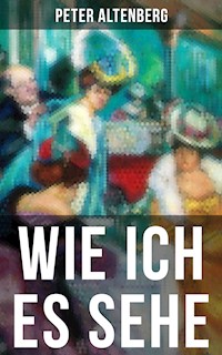 Wie ich es sehe - Peter Altenberg - E-Book