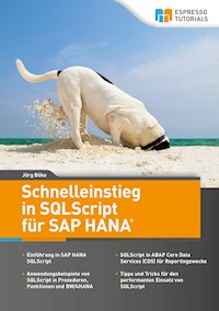 Schnelleinstieg in SQLScript für SAP HANA - Jörg Böke - E-Book