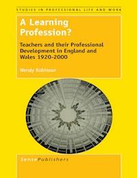 A Learning Profession? - Wendy Robinson - E-Book