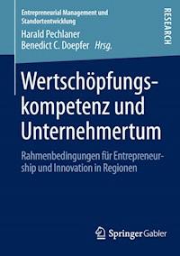 Wertschöpfungskompetenz und Unternehmertum -  - E-Book