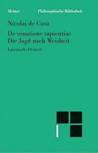 De venatione sapientiae. Die Jagd nach Weisheit - Nikolaus von Kues - E-Book