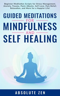 Guided Meditations for Mindfulness and Self Healing - Absolute Zen - E-Book