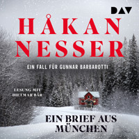 Ein Brief aus München. Ein Fall für Gunnar Barbarotti - Håkan Nesser - Hörbuch