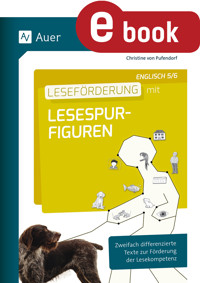 Leseförderung mit Lesespurfiguren Englisch 5-6 - Christine von Pufendorf - E-Book