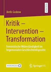 Kritik – Intervention – Transformation - Jördis Grabow - E-Book