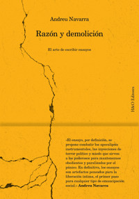 Razón y demolición - Andreu Navarra - E-Book