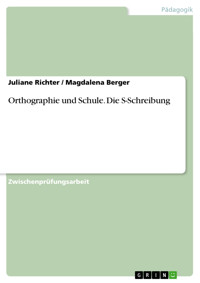 Orthographie und Schule. Die S-Schreibung - Juliane Richter - E-Book