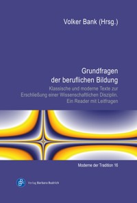 Grundfragen der beruflichen Bildung -  - E-Book