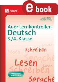 Auer Lernkontrollen Deutsch 3.-4. Klasse - Boller - E-Book
