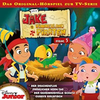 03: Der Drachenflug / Fröhlicher Hook-Tag / Der geheimnisvolle Schatz / Cubbys Goldfisch (Hörspiel zur Disney TV-Serie) - Kevin Campbell - Hörbuch
